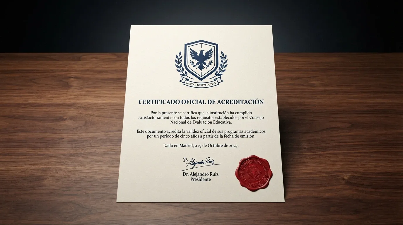 Documento oficial con el escudo de España y un sello de la DGOJ
