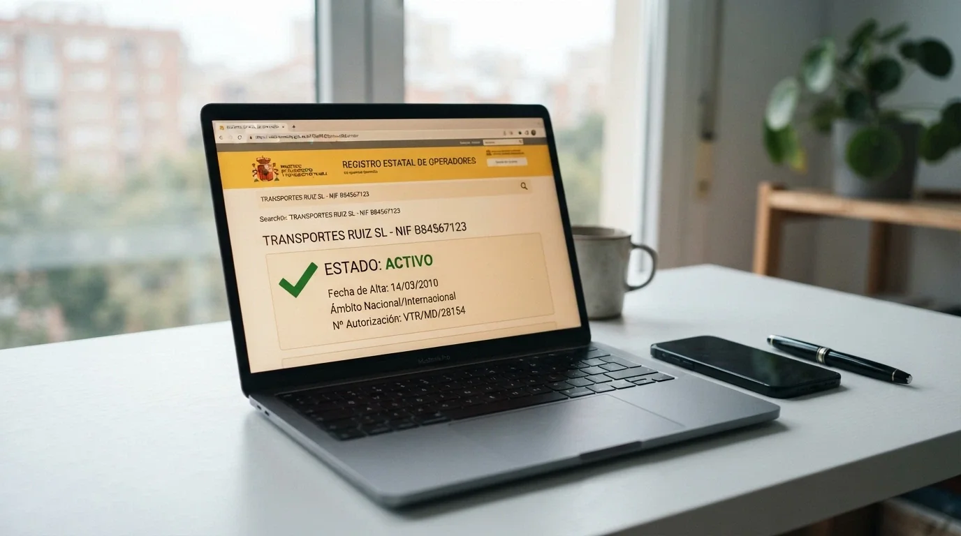 Captura del registro público de operadores de la DGOJ (ordenacionjuego.es) con un operador con licencia activa y dominio .es visible